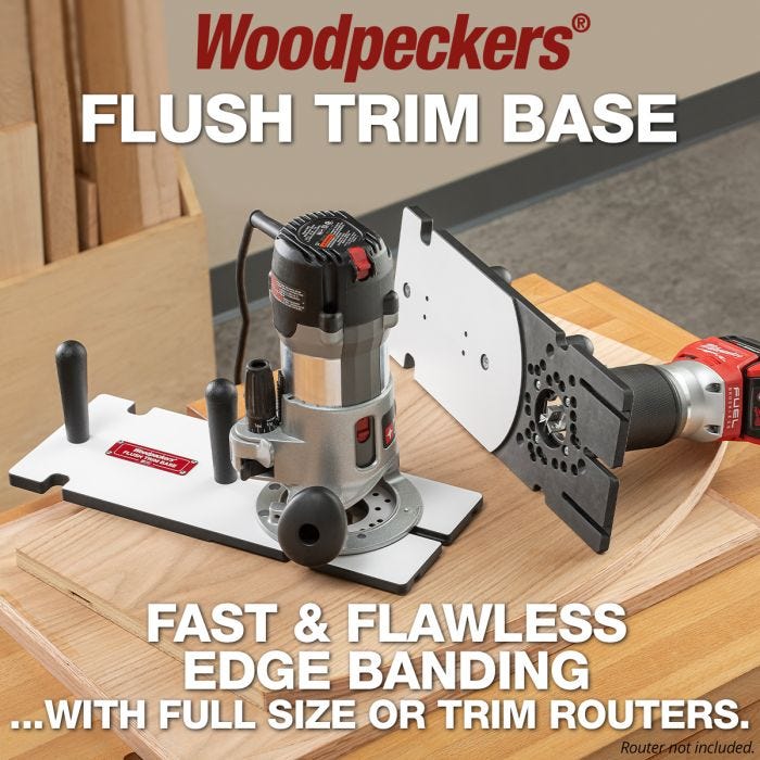 Woodpeckers WPFTB Flush Trim Base