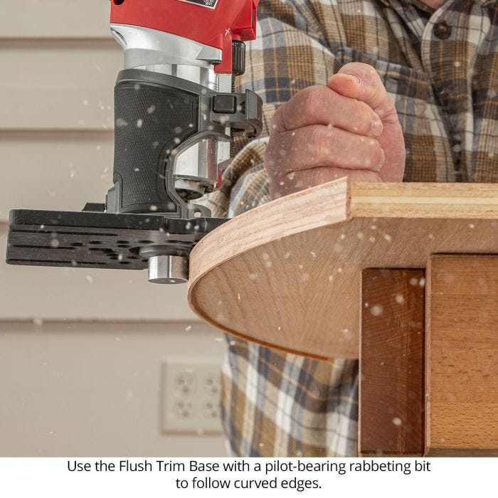 Woodpeckers WPFTB Flush Trim Base