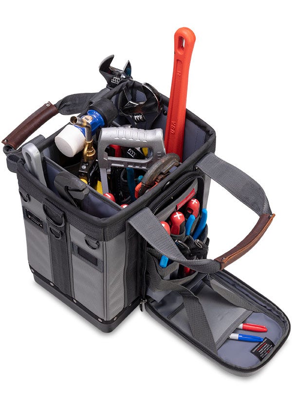 Veto Pro Pac Wrencher-LC Large Open-Top Plumber's Tool Bag