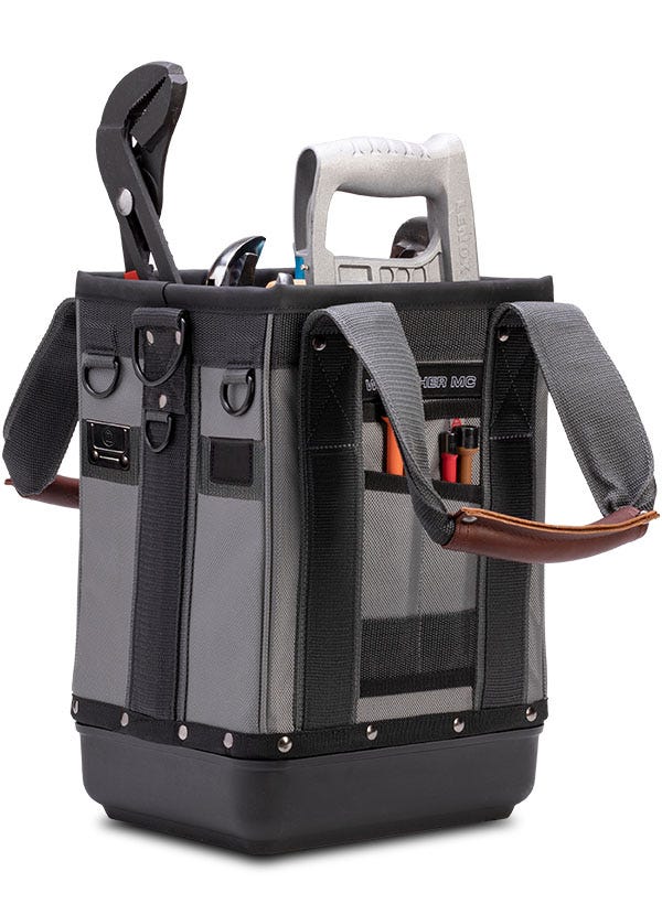 Veto Pro Pac Wrencher-MC Medium Compact Open-Top Plumber's Tool Bag