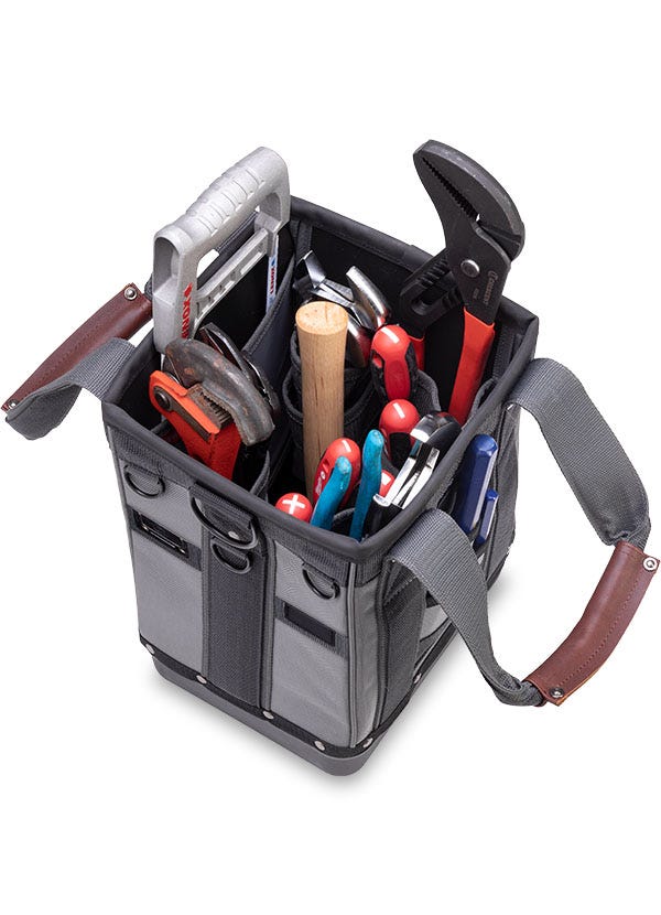 Veto Pro Pac Wrencher-MC Medium Compact Open-Top Plumber's Tool Bag