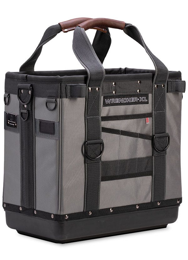 Veto Pro Pac Wrencher-XL Extra Large Open-Top Plumber's Tool Bag