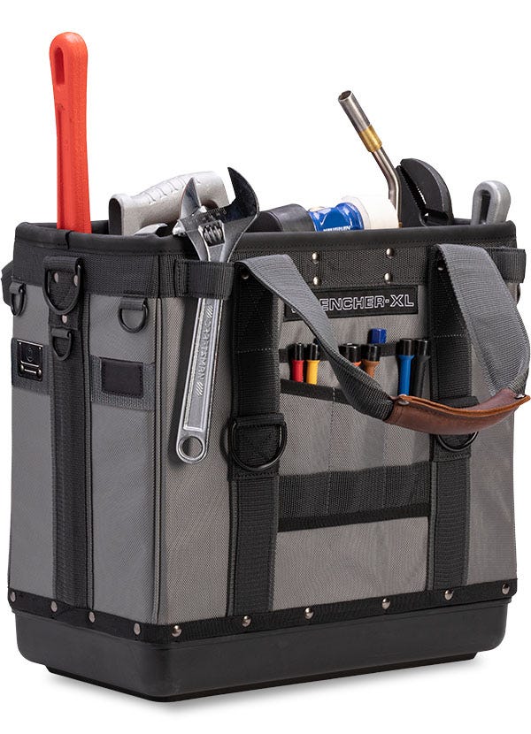 Veto Pro Pac Wrencher-XL Extra Large Open-Top Plumber's Tool Bag