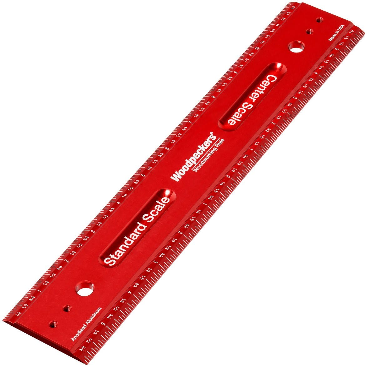 Woodpeckers WWR12 Woodworking Rule 12"
