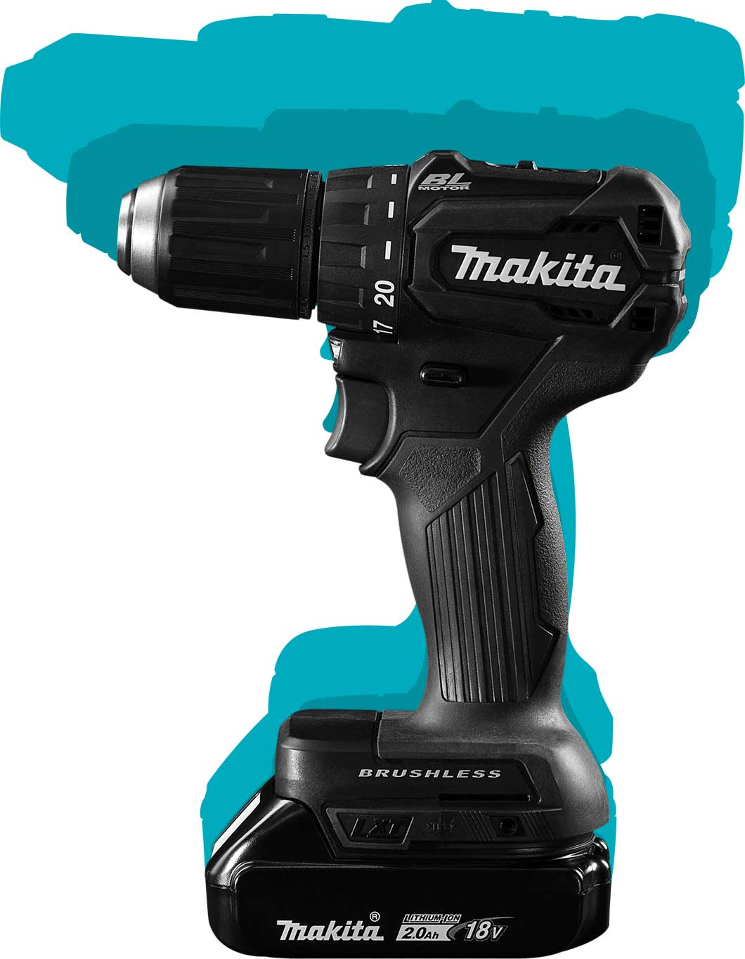 Makita XFD11ZB 18V LXT Sub-Compact Brushless Cordless 1/2" Driver Drill , Tool Only (PROMO)
