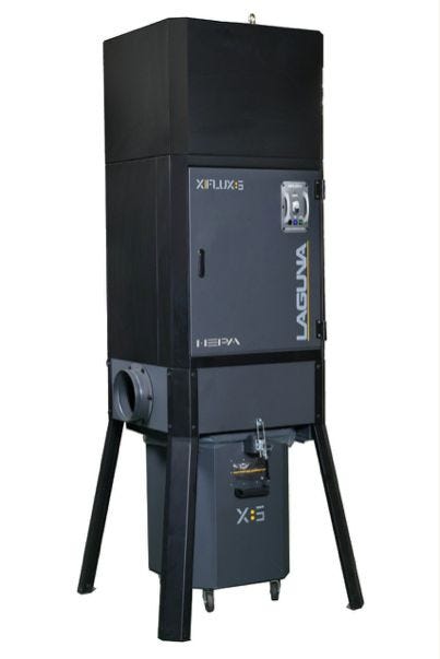 Laguna MDCXF52201 X|FLUX: 5 5 HP 1823CFM Cyclone Premium Dust Collector
