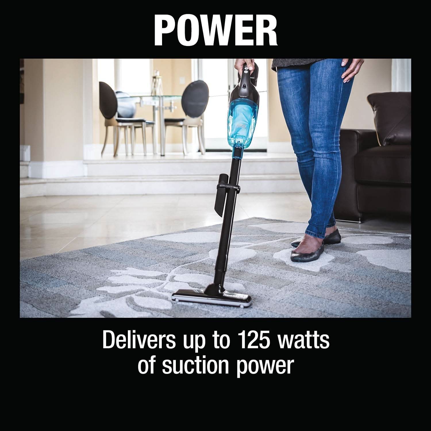 Makita XLC09R1B 18V LXT Lithium-ion Brushless Cordless 4-Speed Compact Stick Vacuum Kit, w/ Push Button (2.0Ah)