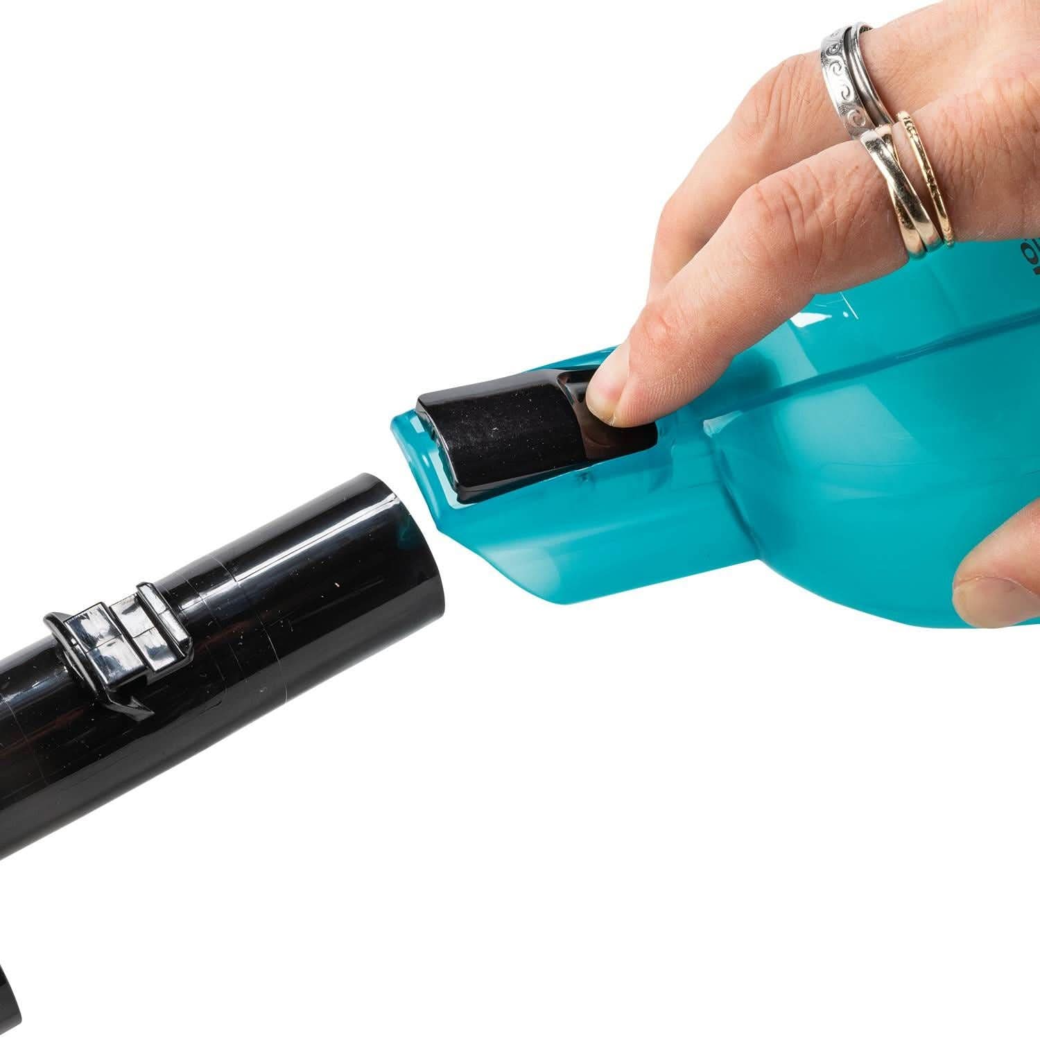 Makita XLC09R1B 18V LXT Lithium-ion Brushless Cordless 4-Speed Compact Stick Vacuum Kit, w/ Push Button (2.0Ah)
