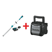 Makita 18V LXT Brushless 24" Pole Hedge Trimmer Kit (5.0Ah) w/ 18V LXT / 12V max CXT Bluetooth Speaker