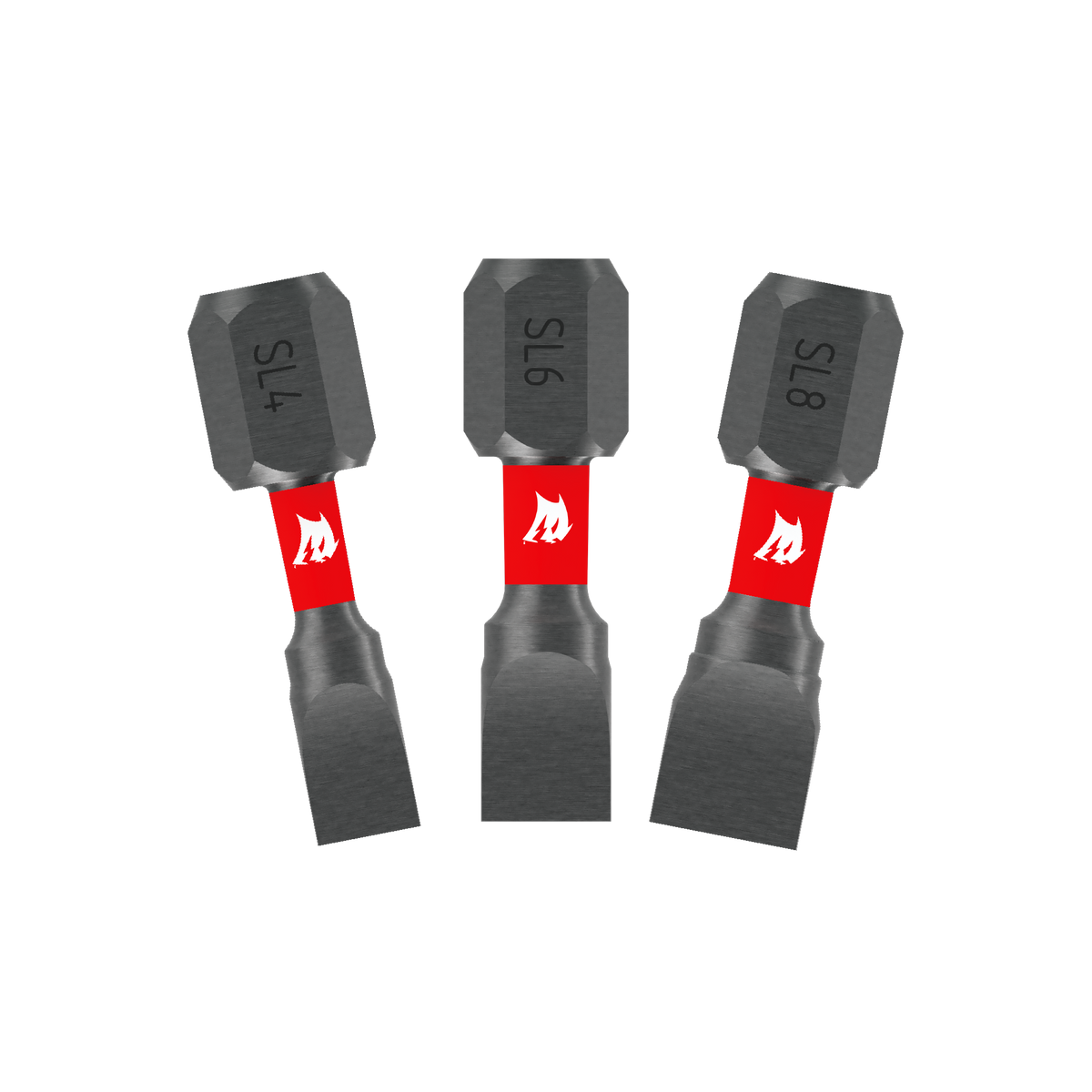 Diablo 1 in. Slotted Drive Bit Variety Pack (DSLV1-S3)