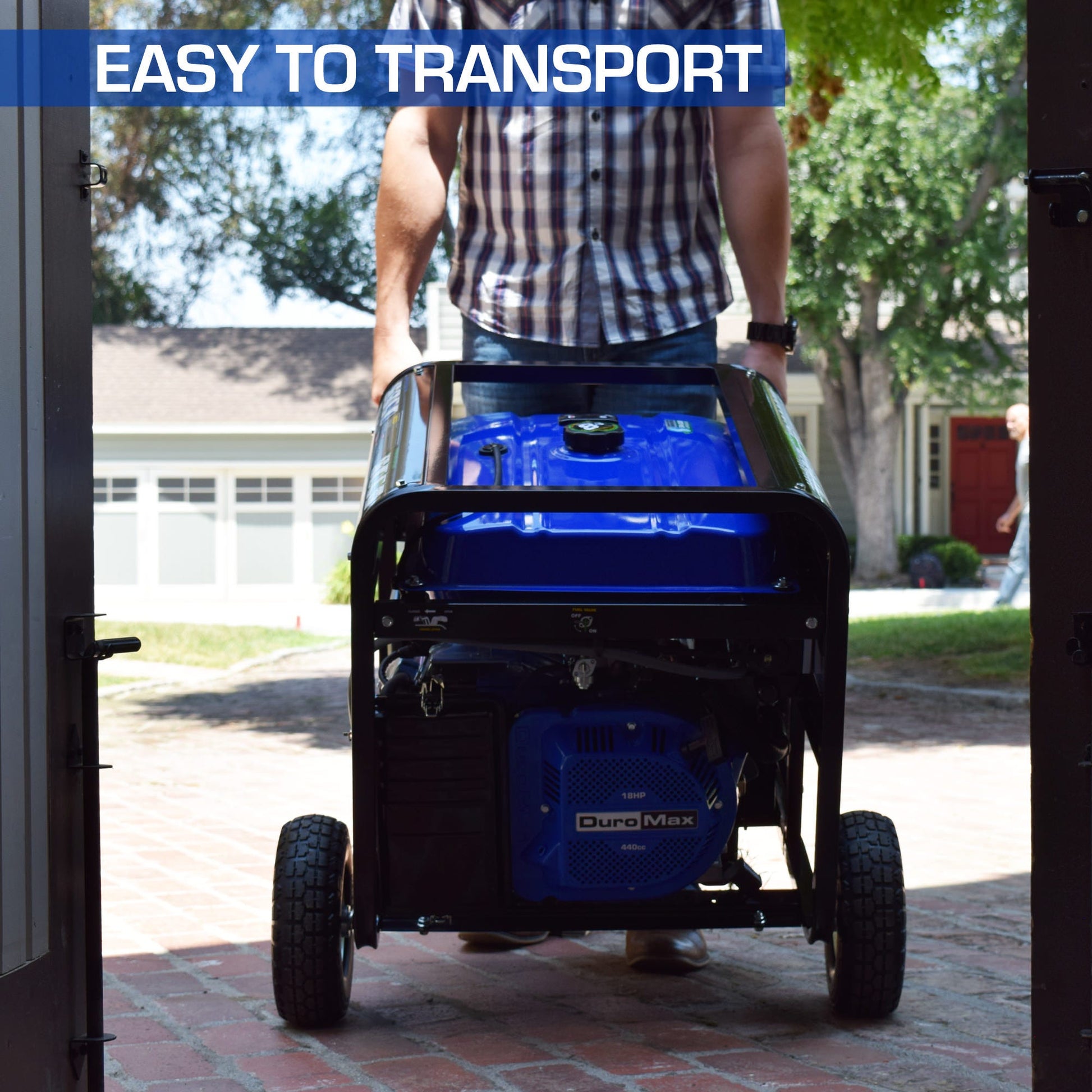 DuroMax XP10000EH 10,000-Watt 439cc Electric Start Dual Fuel Hybrid Portable Generator