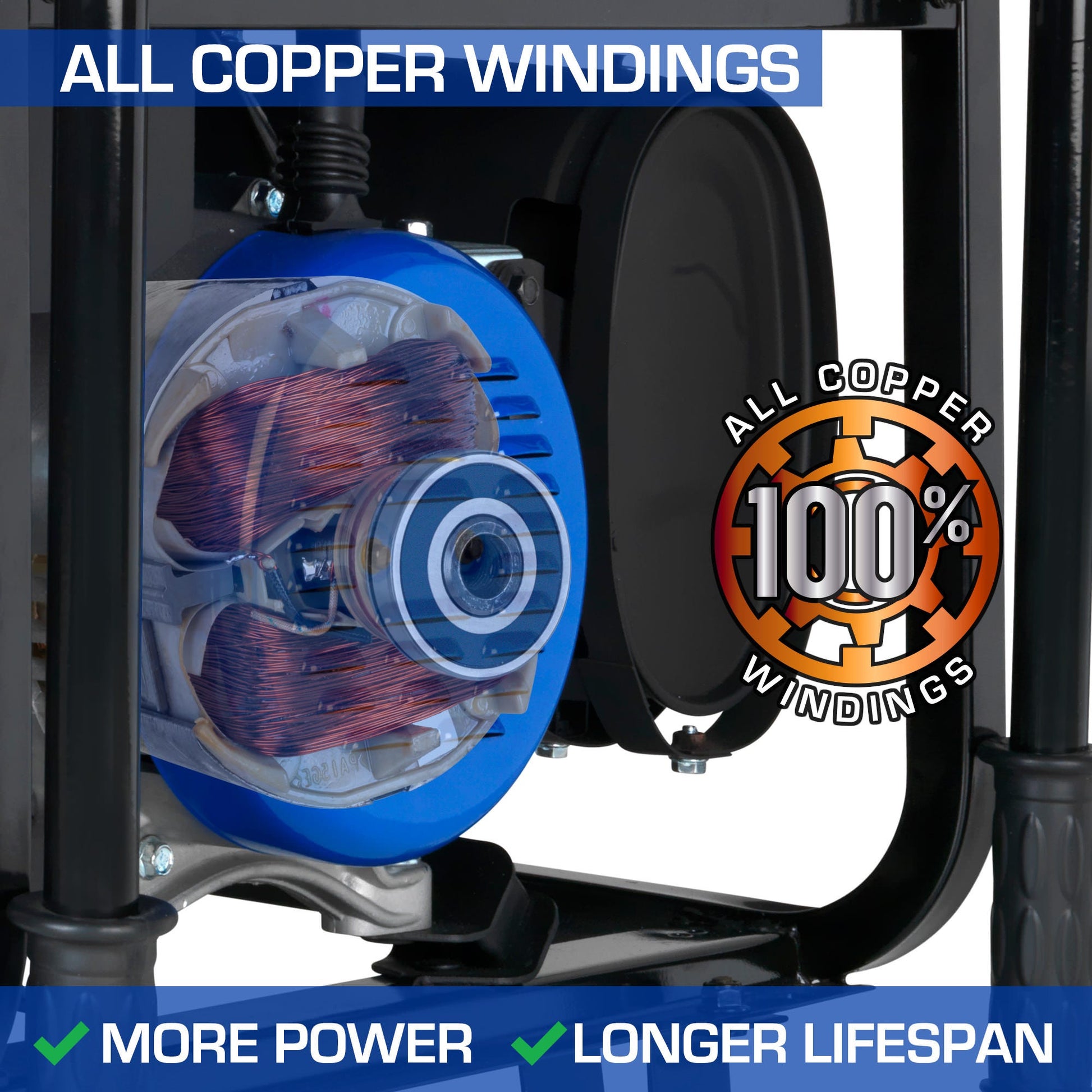 DuroMax XP13000EH 13,000-Watt 500cc Portable Hybrid Gas Propane Generator