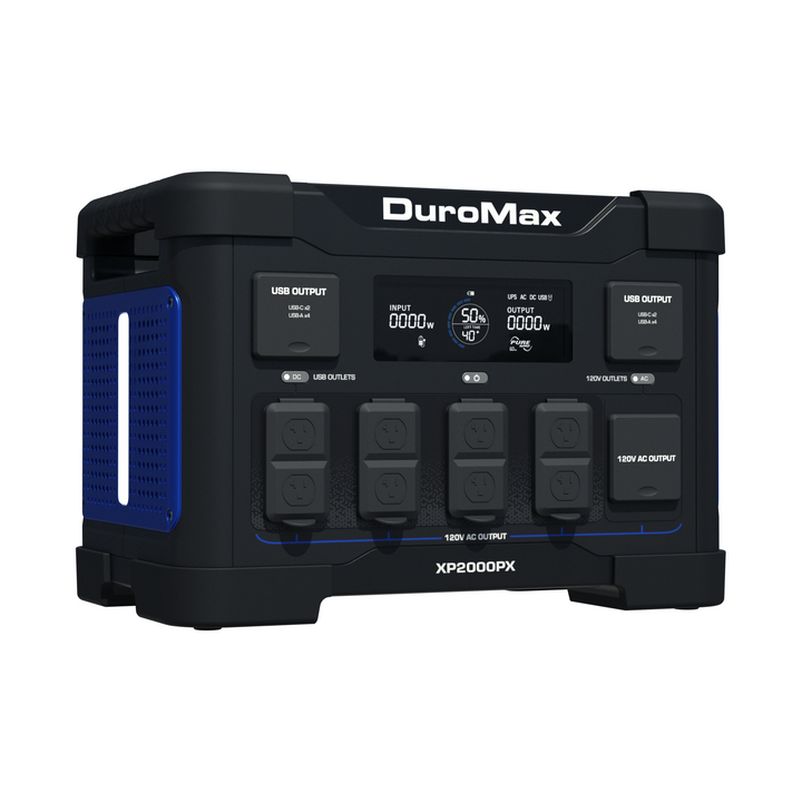 Duromax XP2000PX 2000 Watt LiFePO4 Portable Battery Backup Power Station