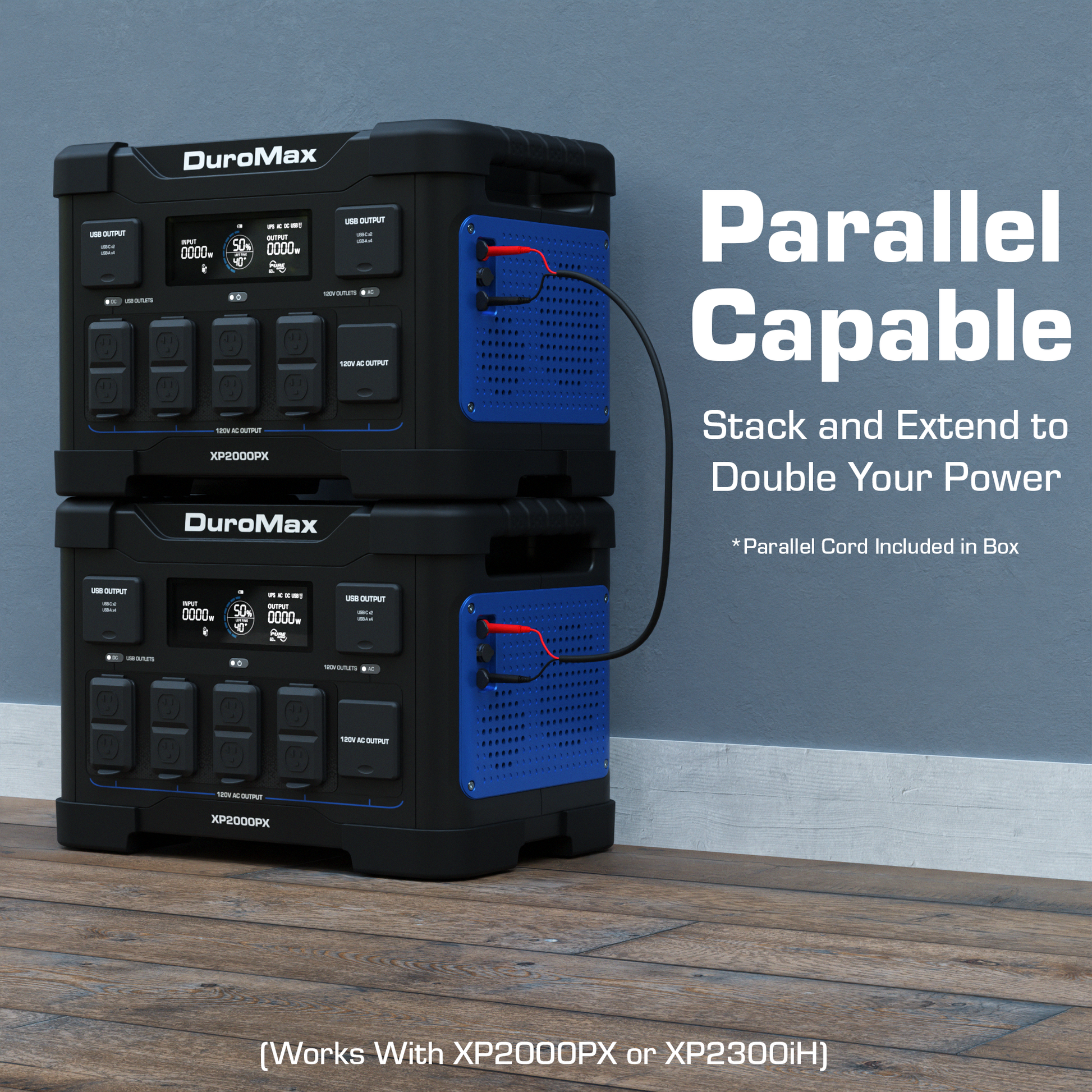 Duromax XP2000PX 2000 Watt LiFePO4 Portable Battery Backup Power Station