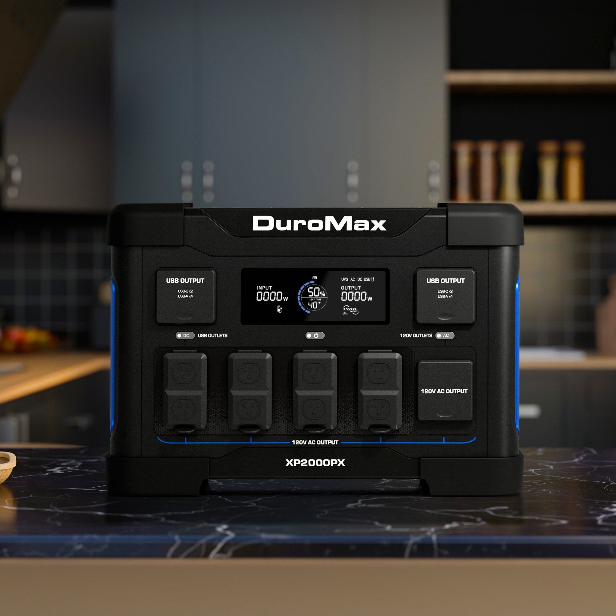 Duromax XP2000PX 2000 Watt LiFePO4 Portable Battery Backup Power Station