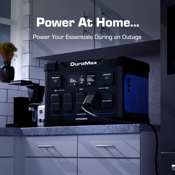 Duromax XP2000PX 2000 Watt LiFePO4 Portable Battery Backup Power Station