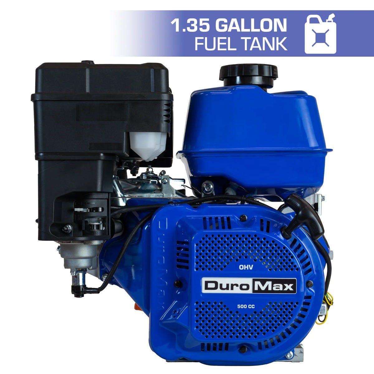 Duromax XP20HP 500cc 1" Shaft Recoil Start Gasoline Engine