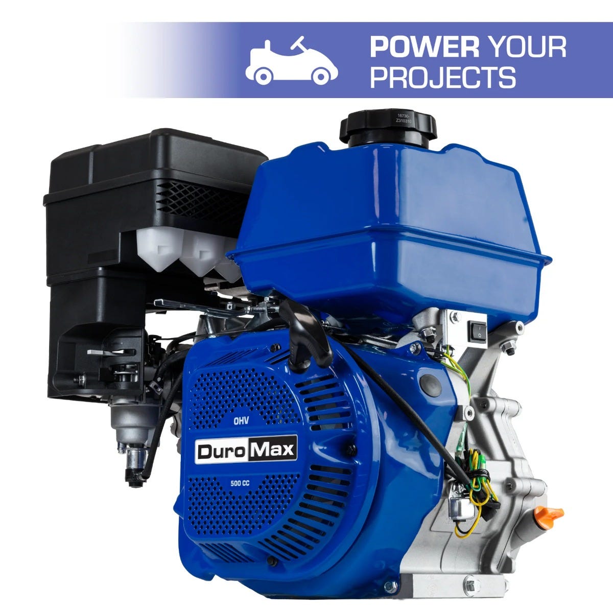 Duromax XP20HP 500cc 1" Shaft Recoil Start Gasoline Engine