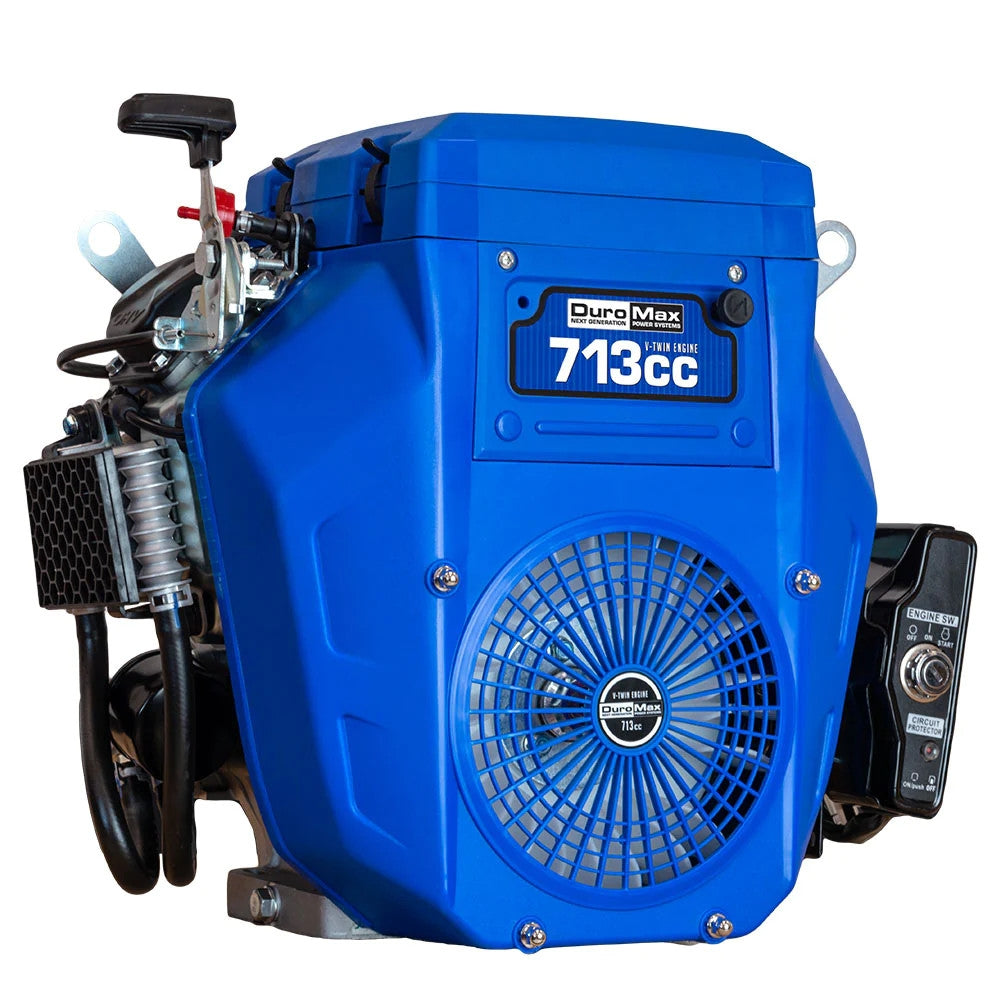 Duromax XP23HPE 713cc 1" Shaft V-Twin Electric Start Gasoline Engine