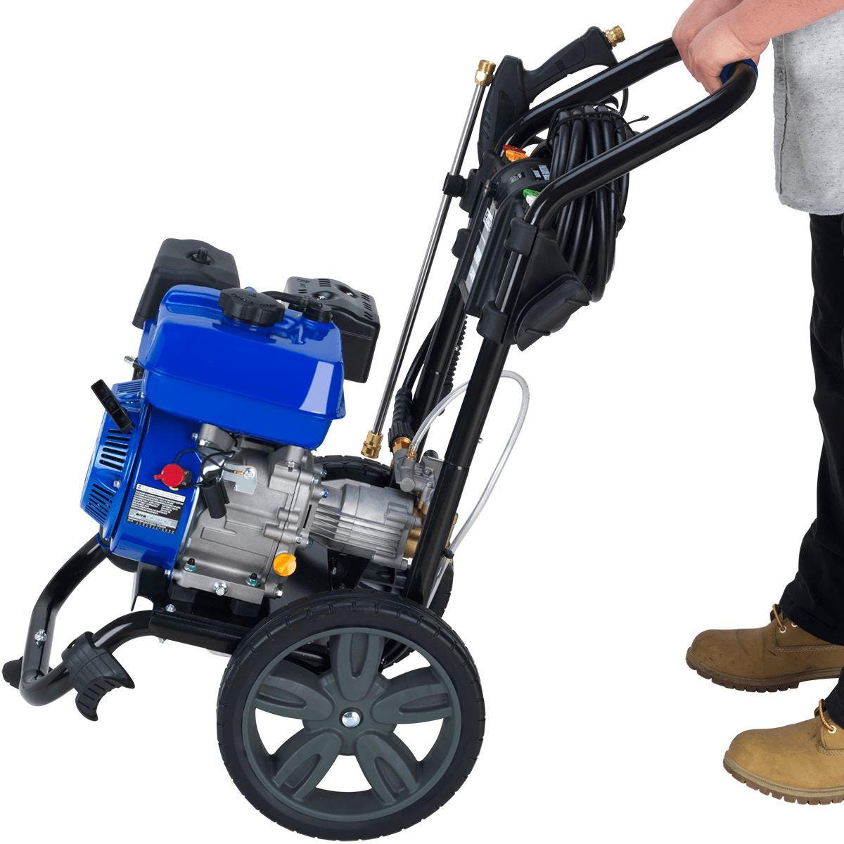 DuroMax XP3100PWT 3,100 PSI 2.5 GPM 208cc Gas Engine Turbo Nozzle Pressure Washer