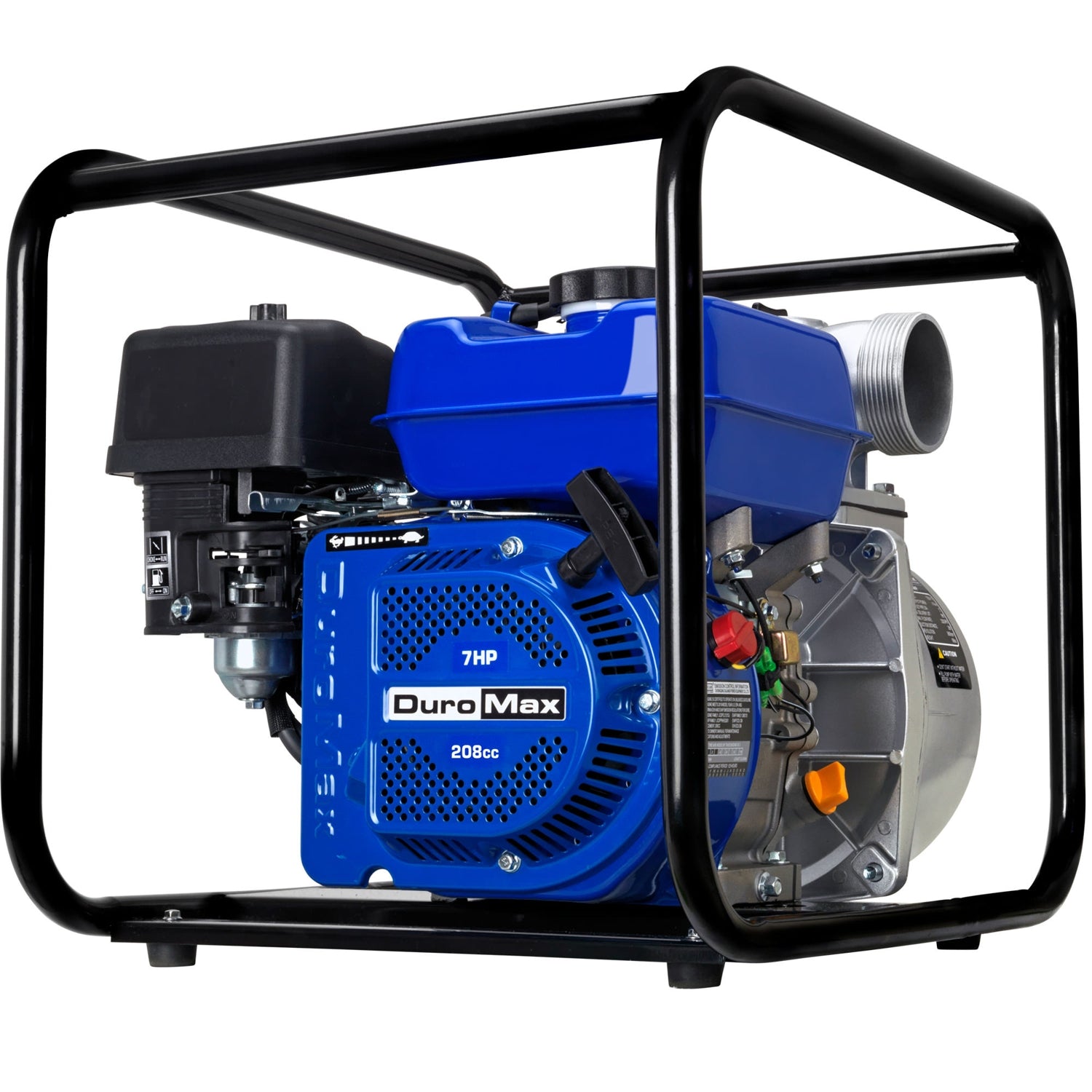 DuroMax XP650WP 208cc 220-GPM 3,600-RPM 3-Inch Gasoline Engine Portable Water Pump