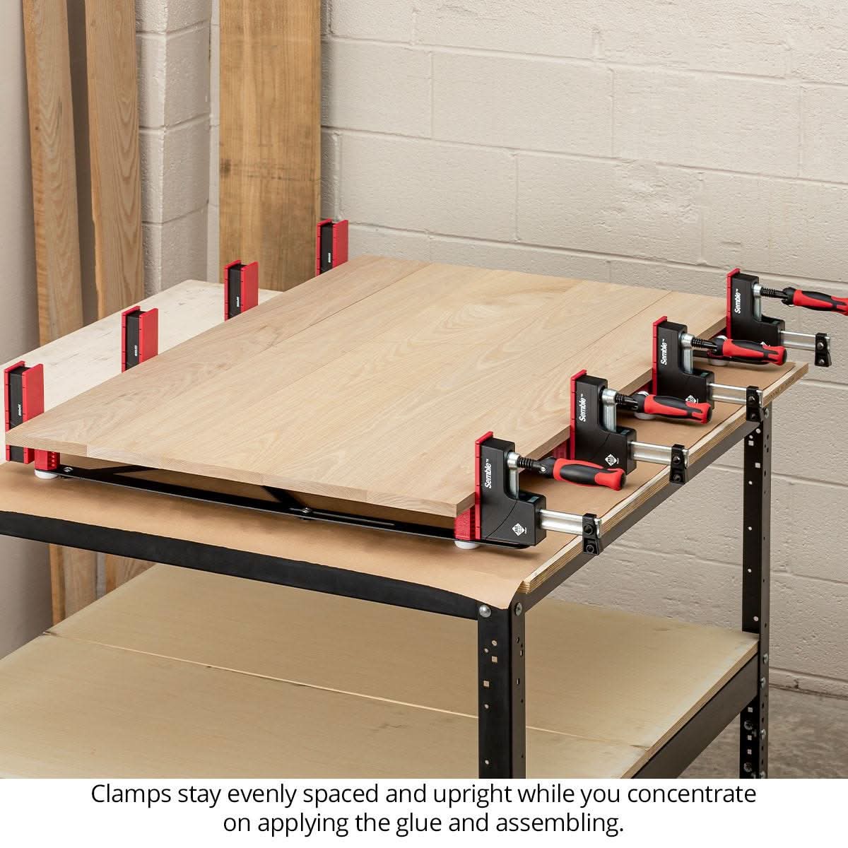 Woodpeckers XPANDER-2430 Xpander Clamp System - Compatible with Parallel Jaw Clamps 24 in. - 40 in.