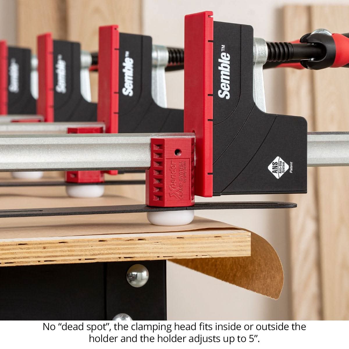 Woodpeckers XPANDER-2430 Xpander Clamp System - Compatible with Parallel Jaw Clamps 24 in. - 40 in.