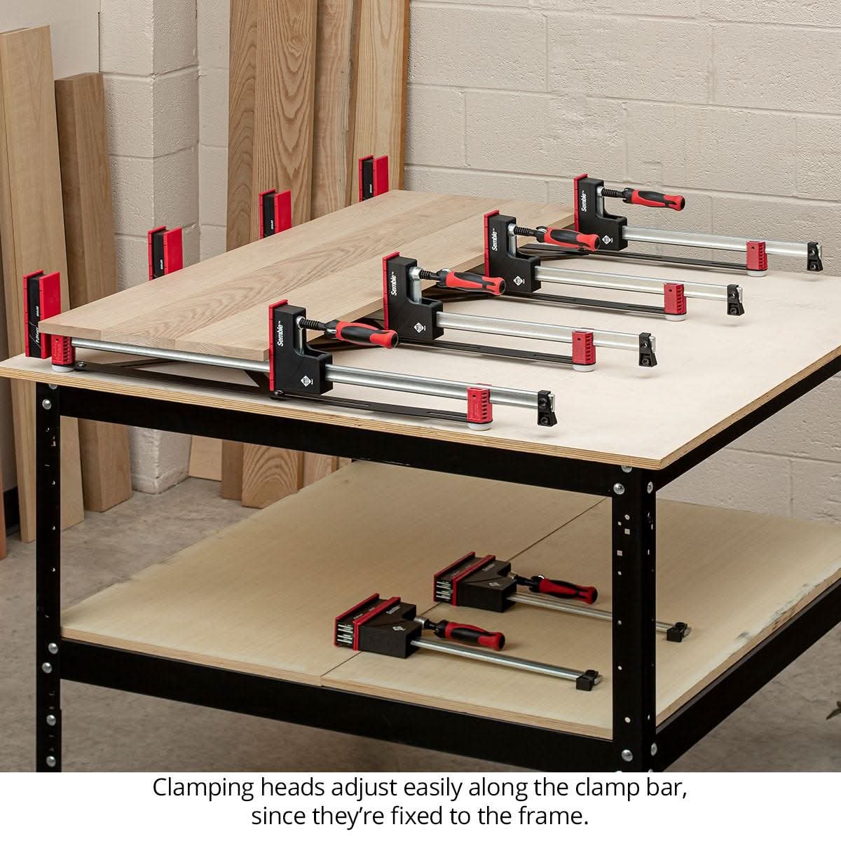 Woodpeckers XPANDER-2430 Xpander Clamp System - Compatible with Parallel Jaw Clamps 24 in. - 40 in.