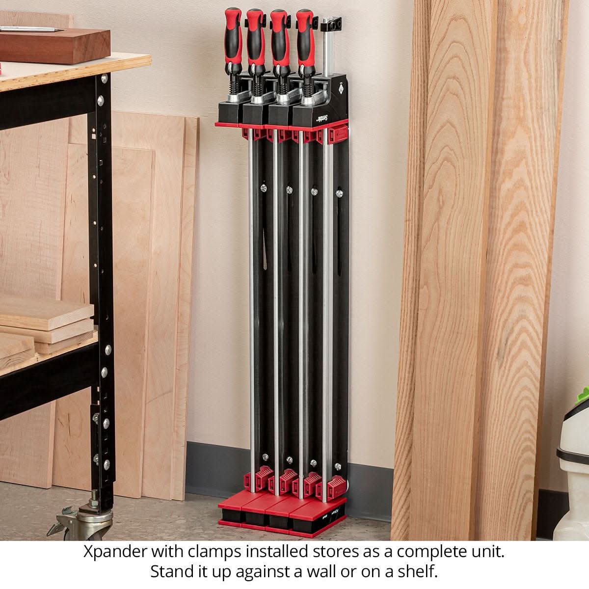 Woodpeckers XPANDER-2430 Xpander Clamp System - Compatible with Parallel Jaw Clamps 24 in. - 40 in.
