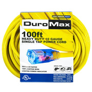 DuroMax XPC10100A 100-Foot 10-Gauge Single Tap Extension Power Cord