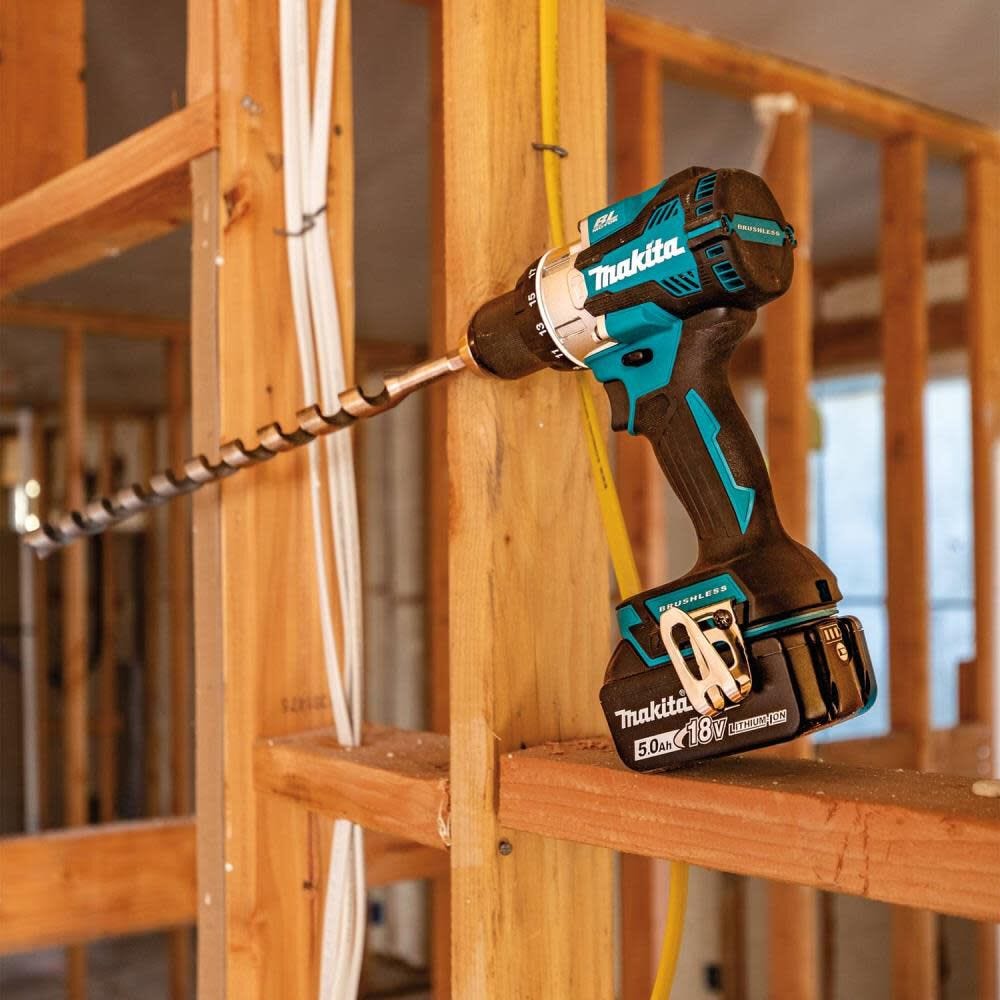 Makita XPH16Z 18V LXT Lithium-Ion Compact Brushless Cordless 1/2" Hammer Driver-Drill, Tool Only