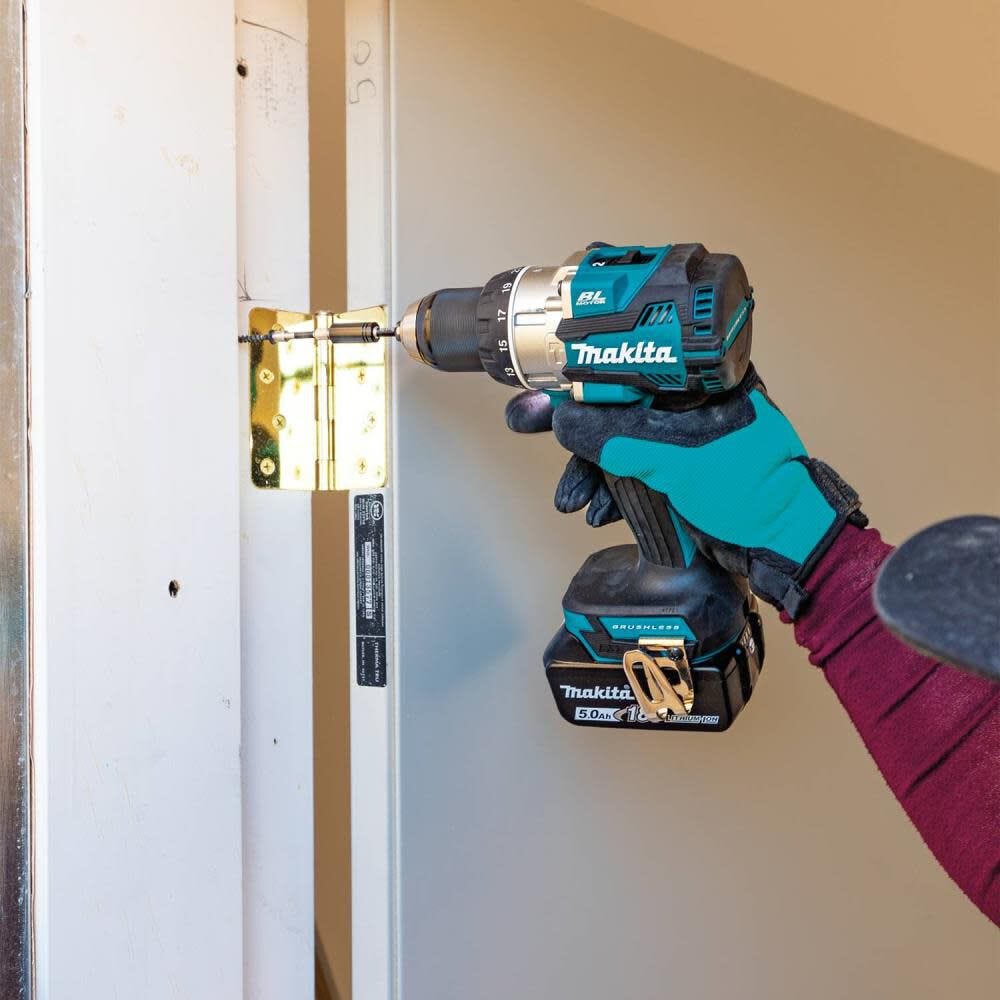Makita XPH16Z 18V LXT Lithium-Ion Compact Brushless Cordless 1/2" Hammer Driver-Drill, Tool Only