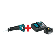 Makita 18V Brushless Recip Saw with 18V 4.0Ah Battery & Charger Starter Pack