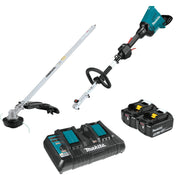 Makita XUX01M5PT 18V X2 (36V) LXT Brushless Cordless Couple Shaft Power Head 5.0Ah Kit w/ String Trimmer Attachment