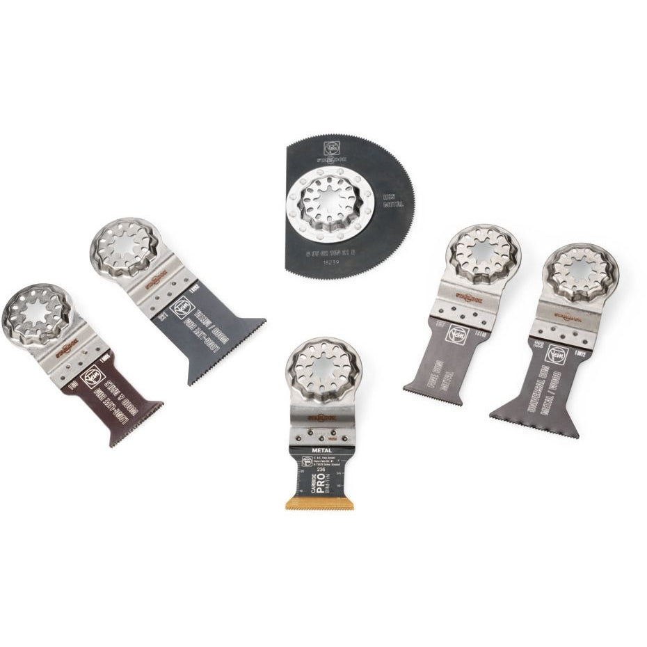 Fein 35222967270 Best of E-Cut Starlock METAL Set - Oscillating Multi-Tool Accessories