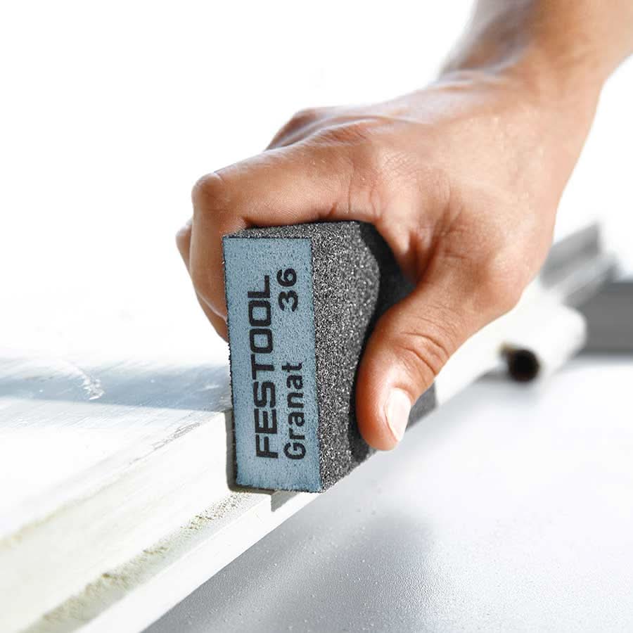 Festool Spindle Block Festool 201080 Granat Abrasive Sanding Block, 36 Grit, 6-Pack – Tool Nut
