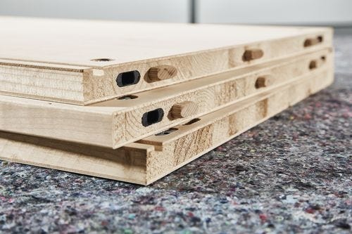 Festool 203175 Domino Tenon, Beech Wood, 8mm x 36mm, 130-Pack