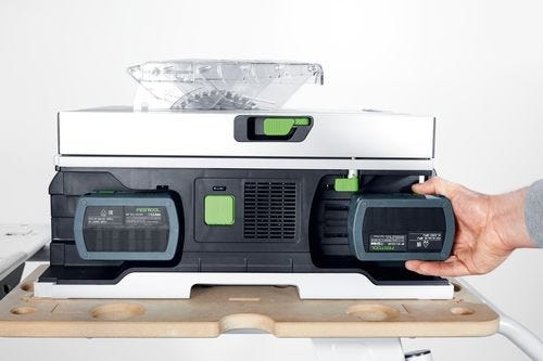 Festool 577378 CSC SYS 50 EBI-Plus Cordless Table Saw