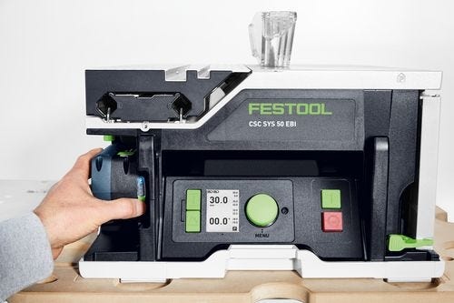 Festool 576821 CSC SYS 50 EBI-Basic Cordless Table Saw