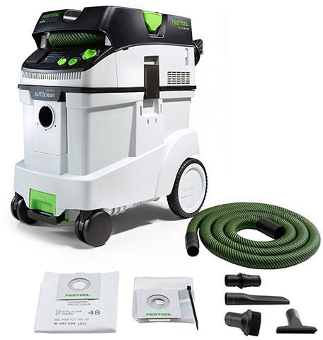 Festool CT 48 EI AC HEPA Bluetooth Dust Extractor Elite Bundle