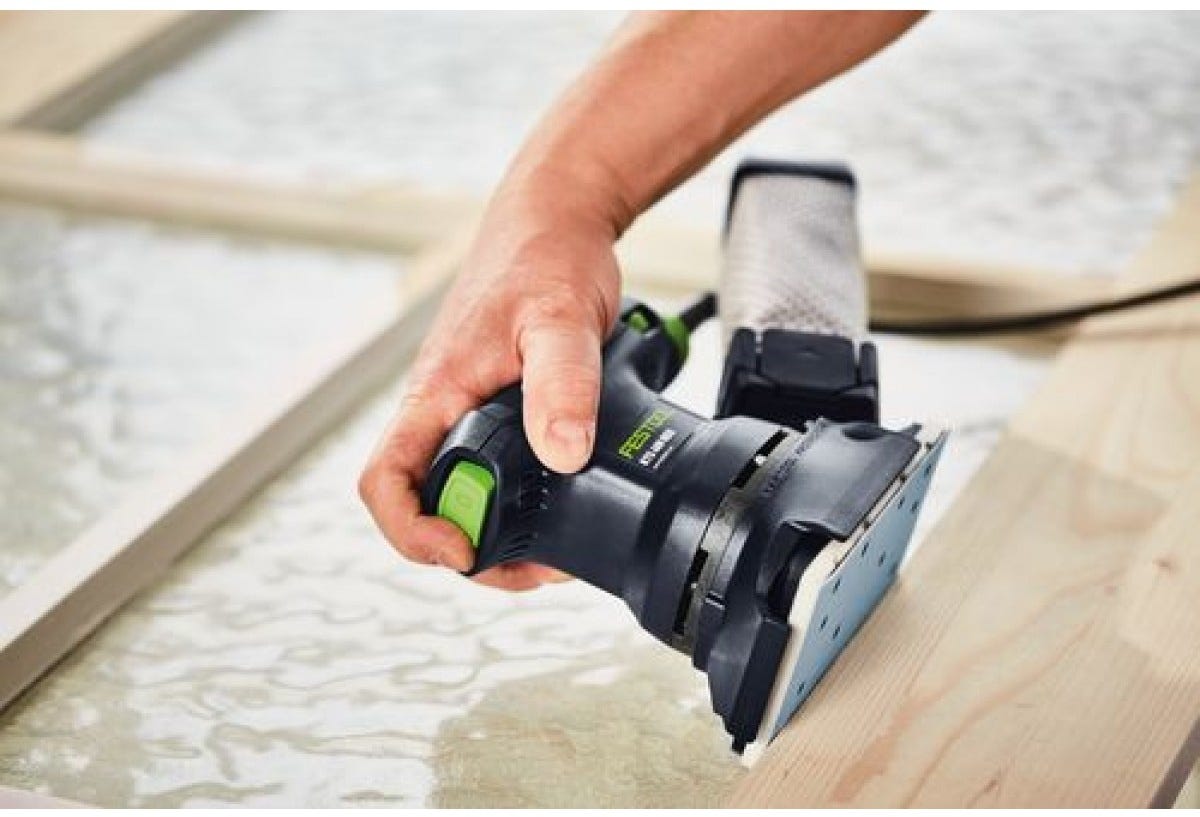 Festool RTS 400 REQ Orbital Sander Set w/ Granat Abrasive Value Set Systainer