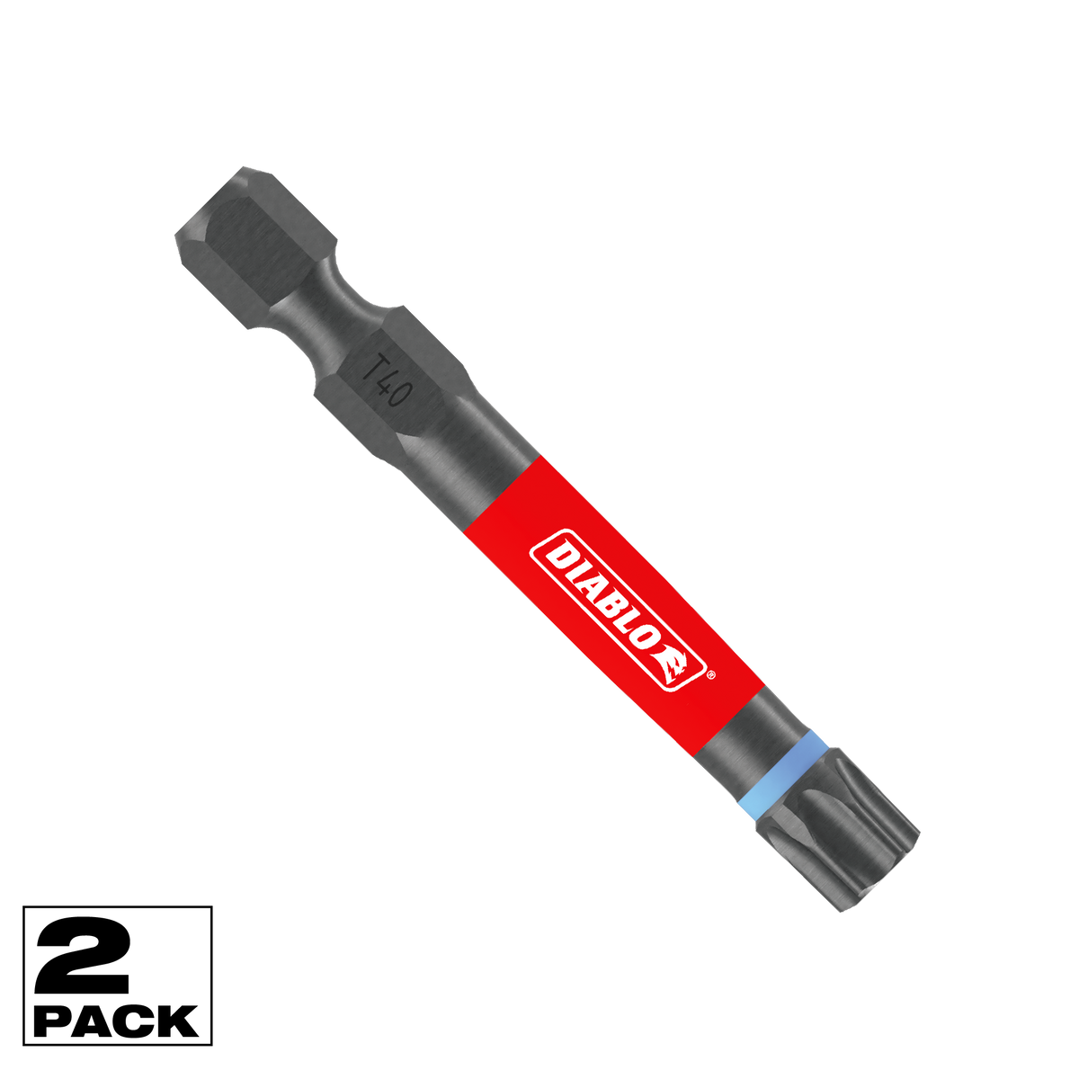 Diablo 2 in. Torx Security T40 Drive Bit (DTH402P2)
