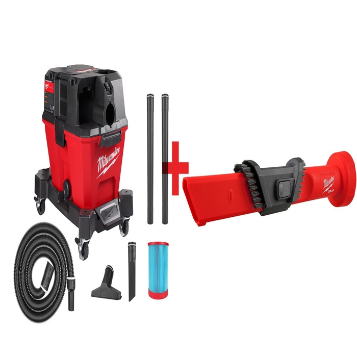 Milwaukee 49-90-2023 AIR-TIP 3-in-1 Crevice and Brush Tool