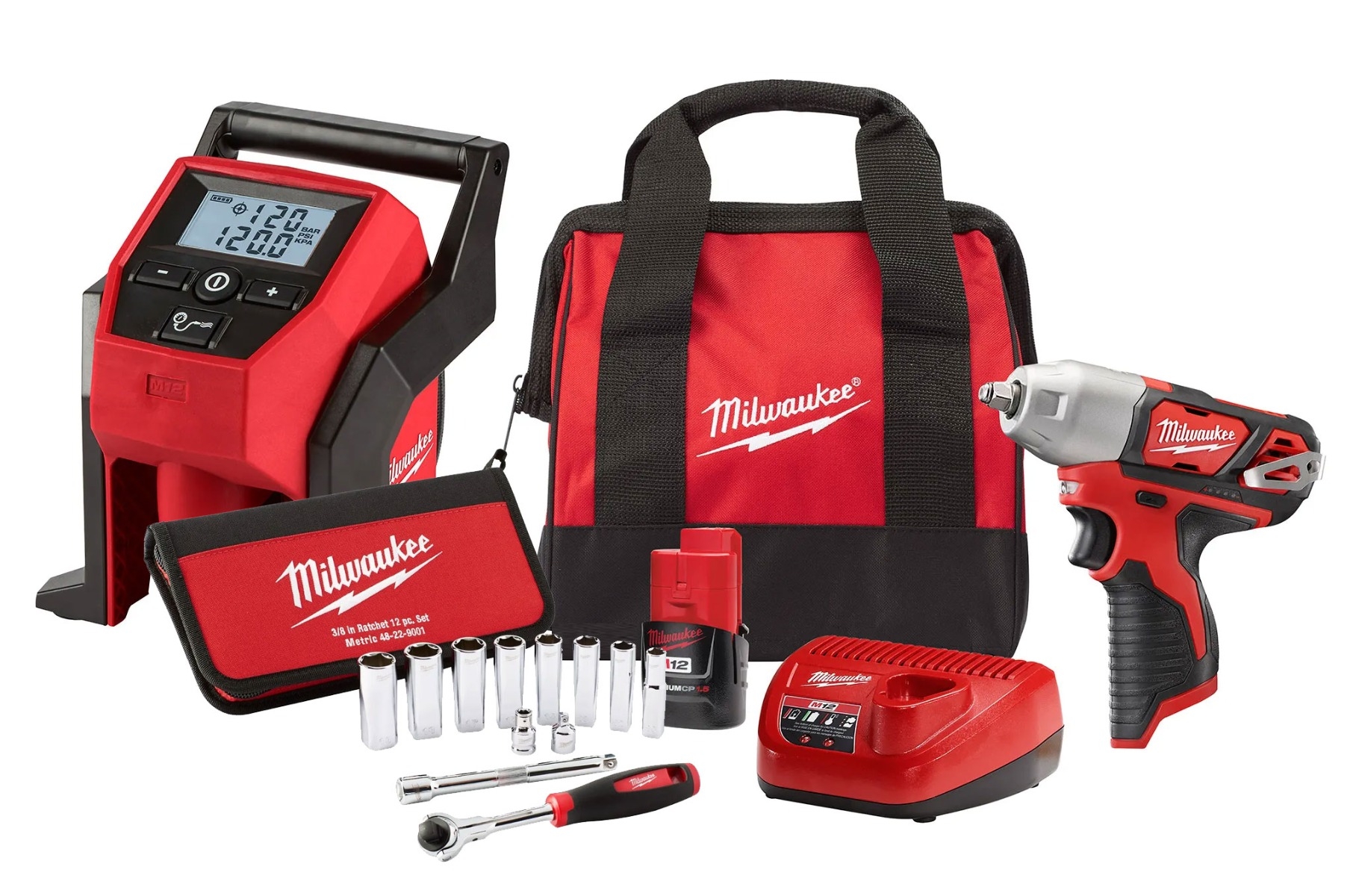 milwaukee-2463-21rs-m12-3-8-inch-impact-wrench-and-tire-inflator-1-5ah