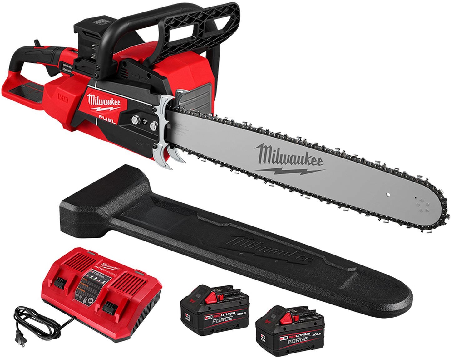 Milwaukee 2827-22 M18 FUEL 20 in. Dual Battery Chainsaw 8.0Ah Kit