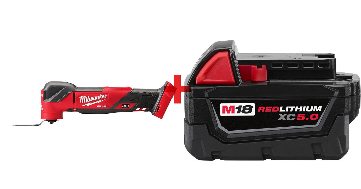 Milwaukee M18 FUEL Oscillating Multi-Tool with M18 Battery Pack