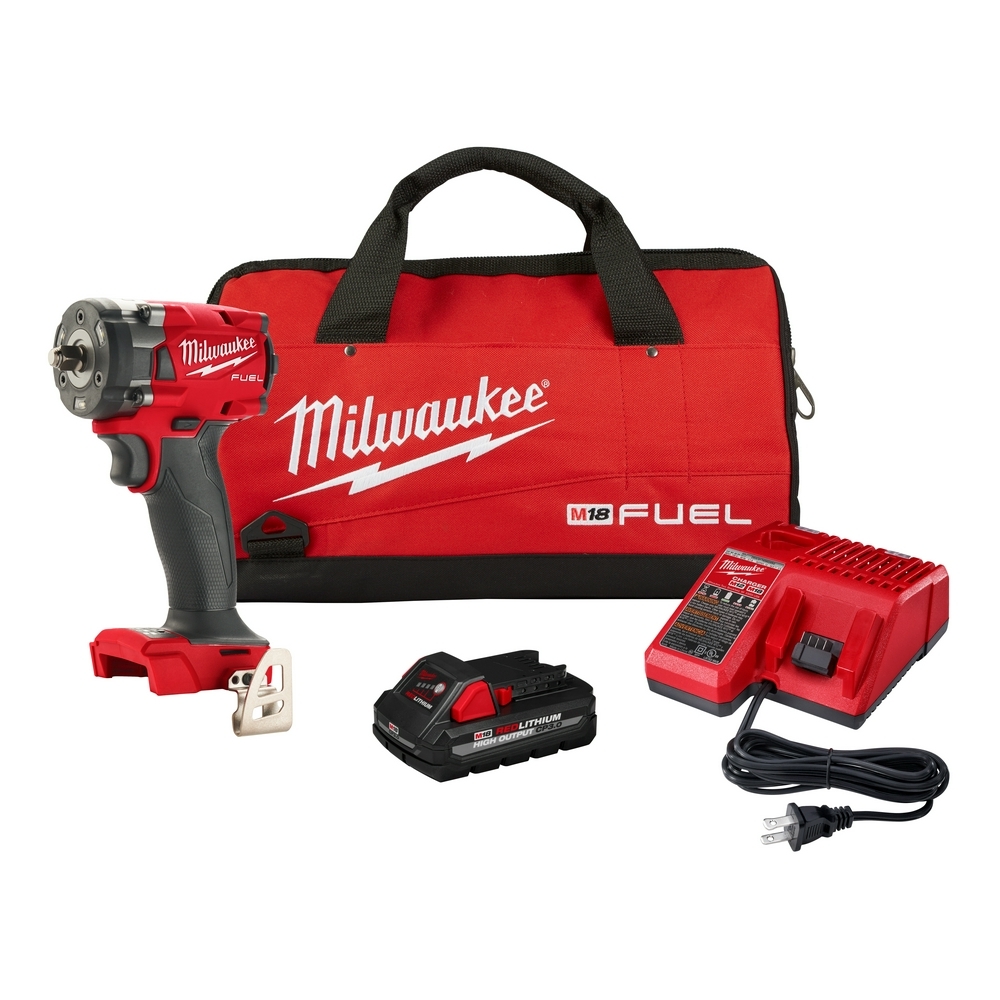 Milwaukee 2854-21HO M18 FUEL 3/8" Compact Impact Wrench w/ Friction ...