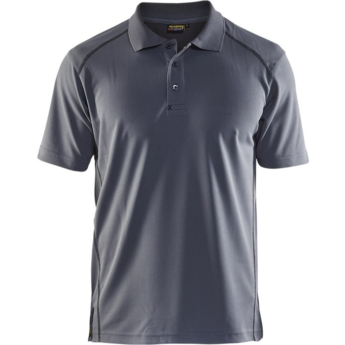 Blaklader 34511051 Short Sleeve Polo Shirt | Grey | Tool Nut