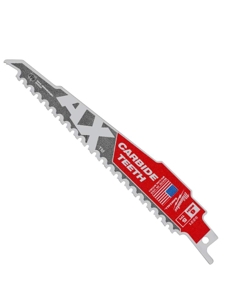 Milwaukee 48-00-5221 The AX with Carbide Teeth SAWZALLBlade 6" 5T