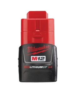 Milwaukee 48-11-2430 M12 REDLITHIUM 3.0Ah Compact Battery Pack